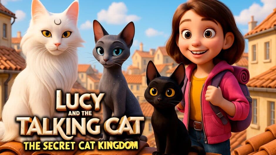 Lucy and the Talking Cat: The Secret Cat Kingdom banner