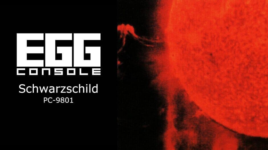 Eggconsole Schwarzschild PC-9801 banner