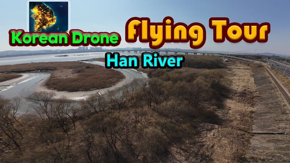 Korean Drone Flying Tour Han River banner