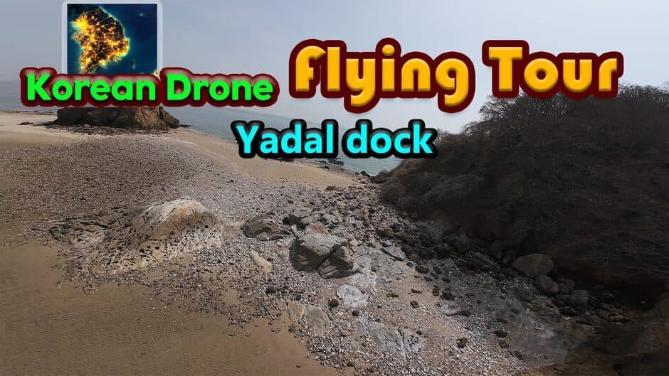 Korean Drone Flying Tour Yadal Dock banner