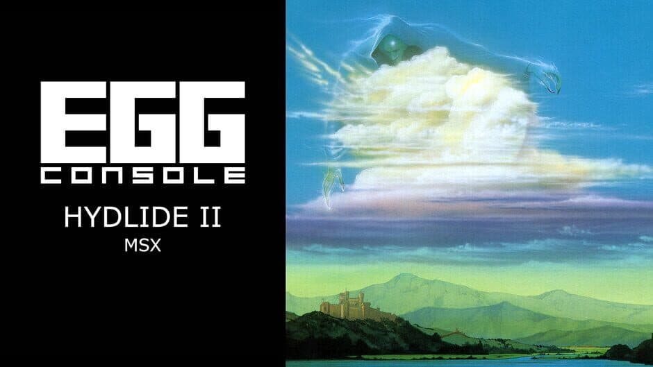 Eggconsole Hydlide II MSX banner