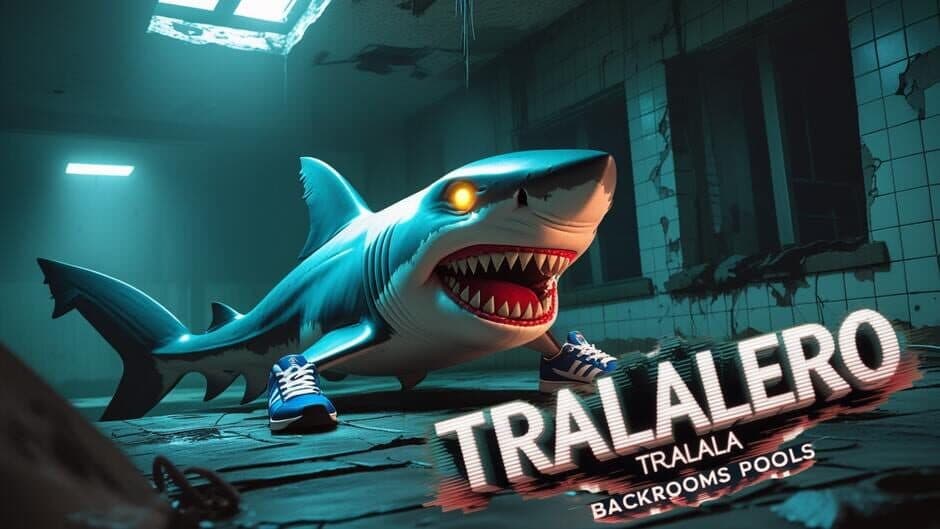 Tralalero Tralala Backrooms Pools banner
