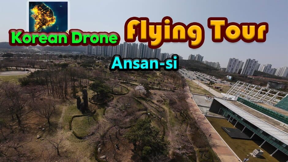 Korean Drone Flying Tour Ansan-si banner