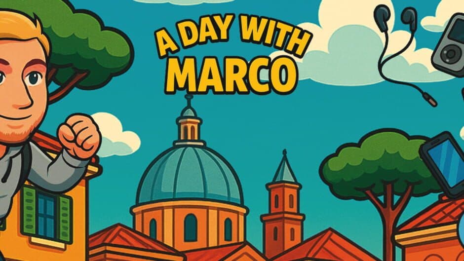 A day with Marco banner