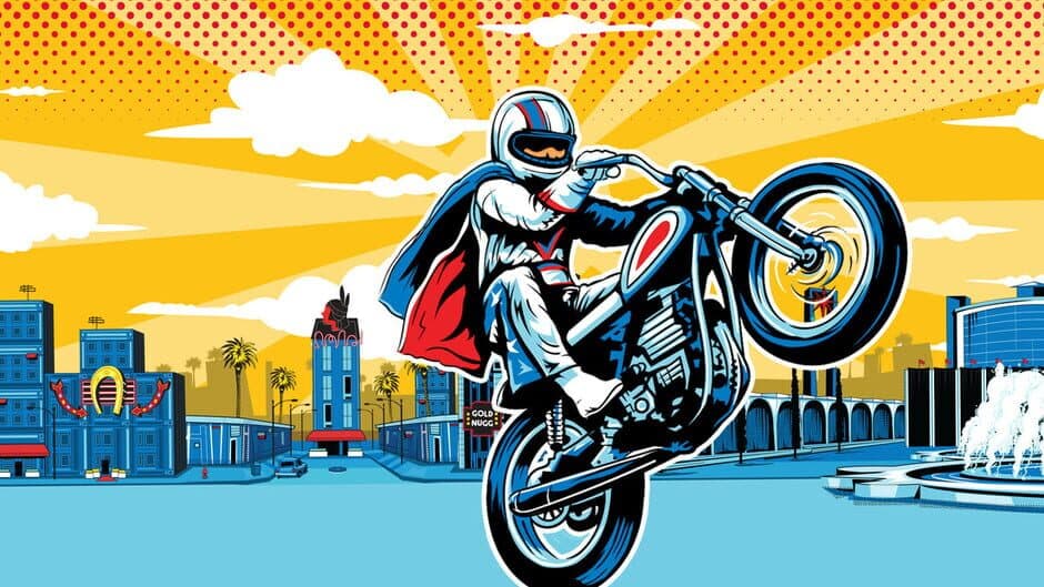 Evel Knievel banner