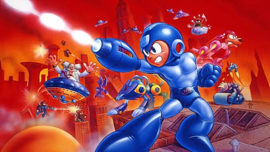 Mega Man 7 banner