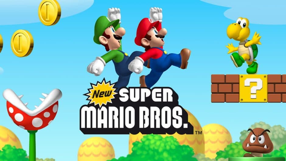 New Super Mario Bros. banner