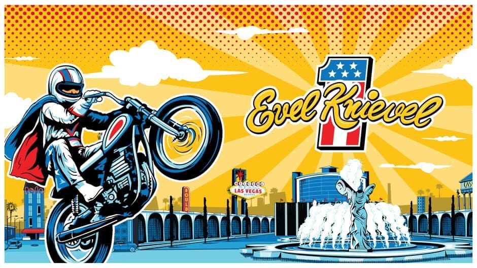 Evel Knievel banner