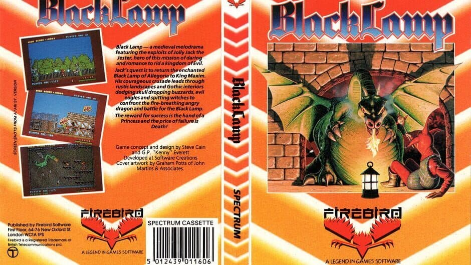 Black Lamp banner