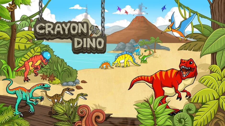 Crayon Dino banner