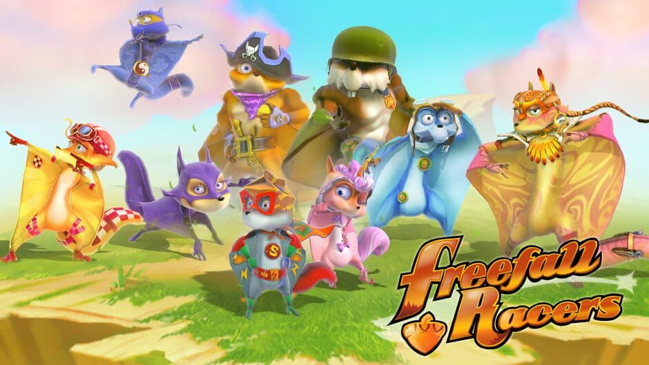 Freefall Racers banner