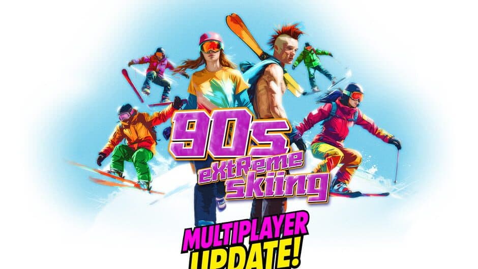 90s Extreme Skiing banner