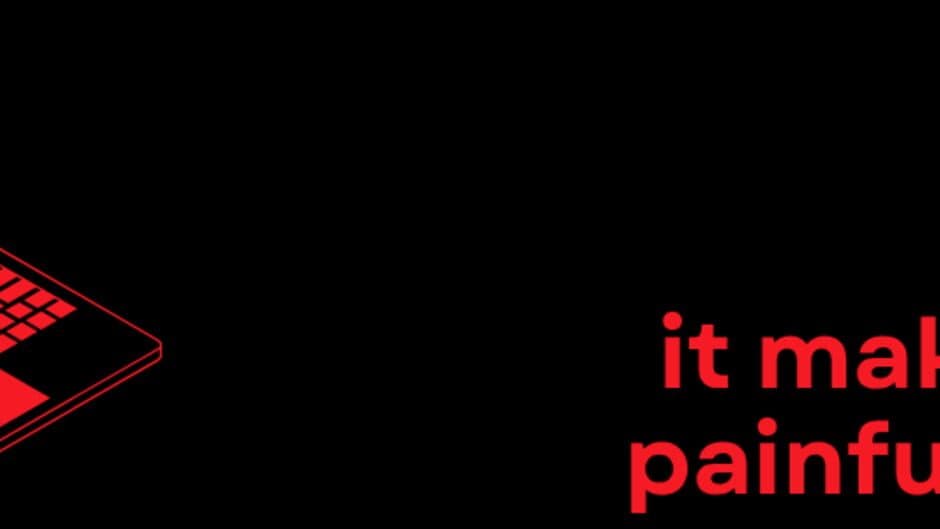 It Makes for Painful Work banner