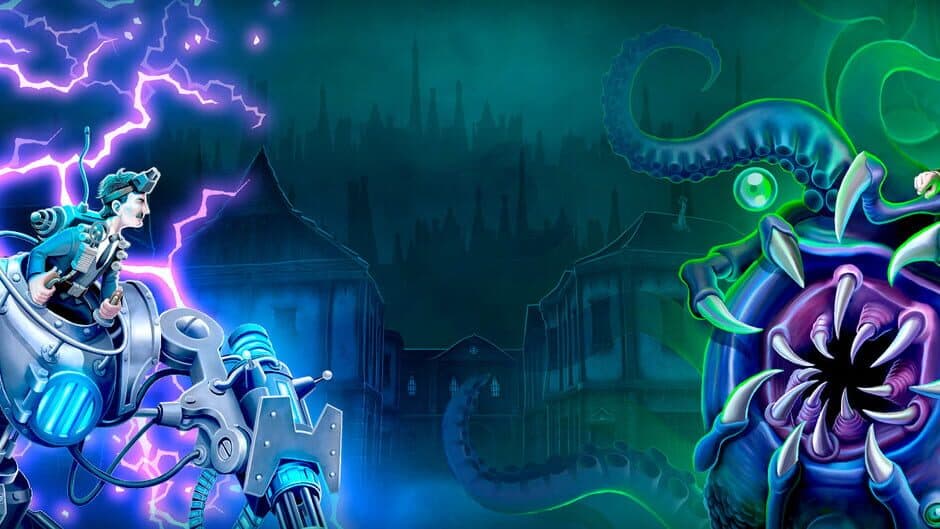 Tesla vs. Lovecraft banner