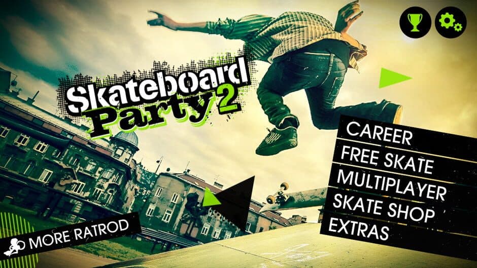 Skateboard Party 2 banner