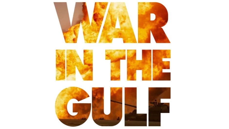 War in the Gulf banner