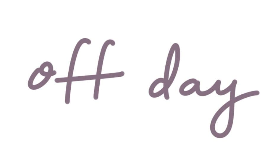 Off Day banner