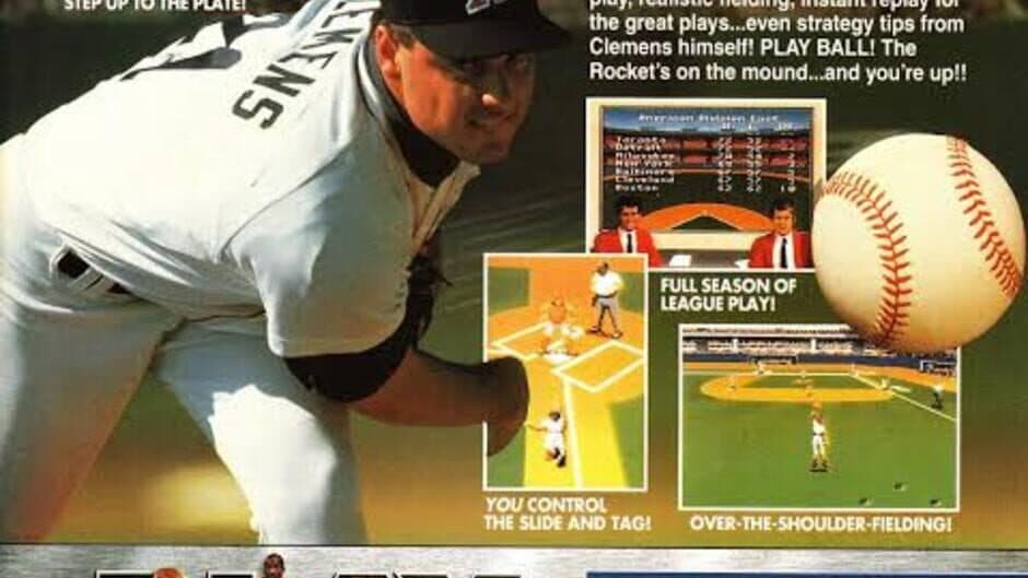 Roger Clemens' MVP Baseball banner