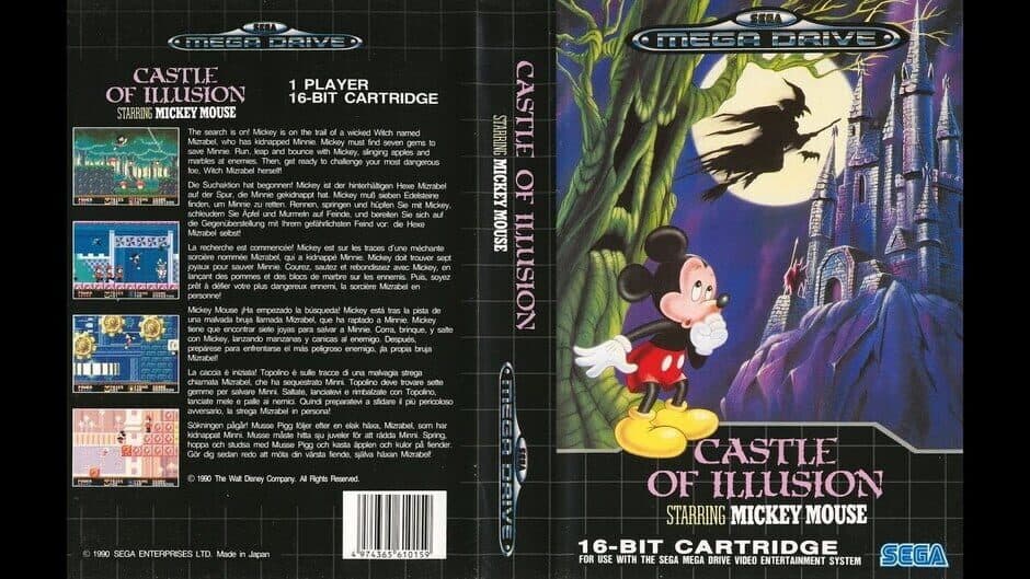 Castle of Illusion Starring Mickey Mouse banner