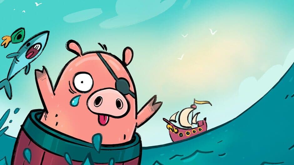 Poor Piggy Pirate banner