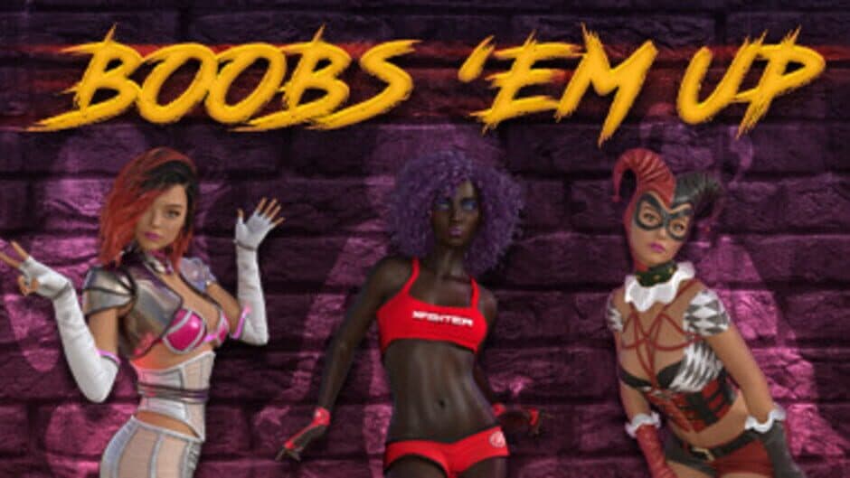 Boobs 'em up banner