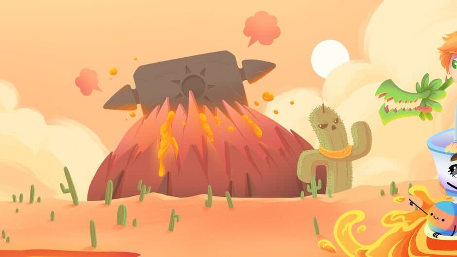 Asfalia: The Cranky Volcano banner