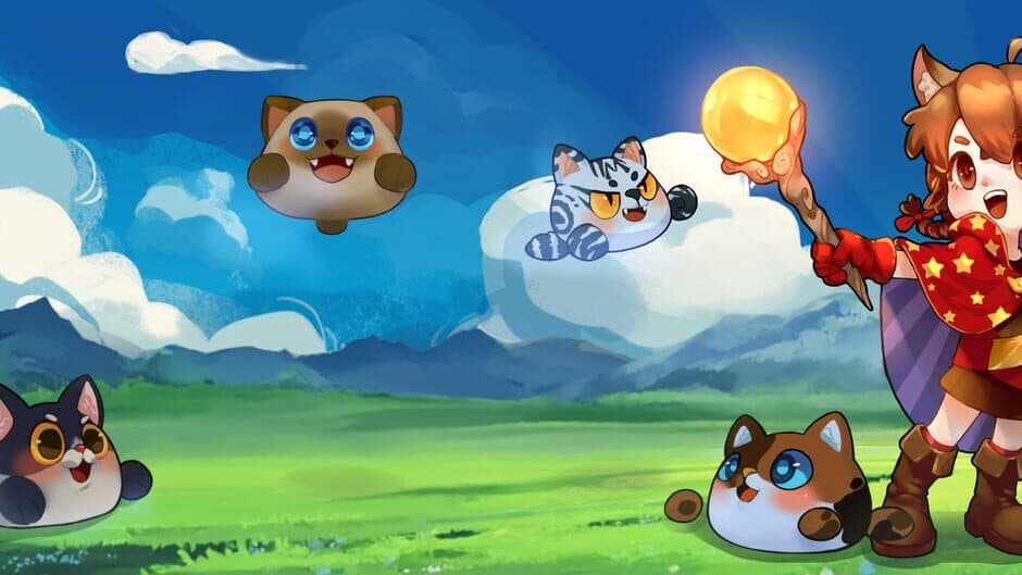 Witch & Bun Cats banner