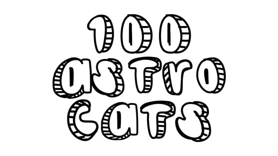 100 Astro Cats banner