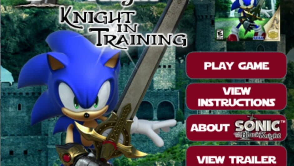 Sonic Knight In Training banner