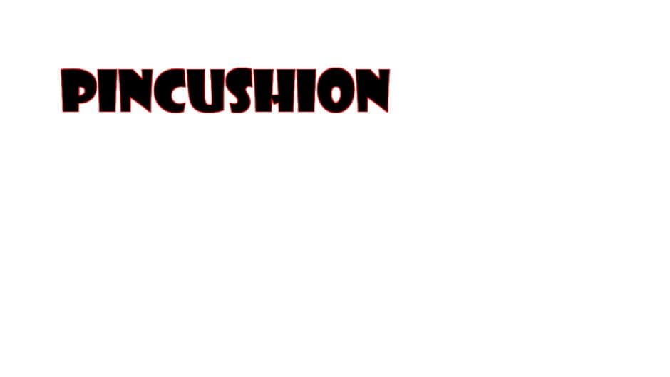 Pincushion banner