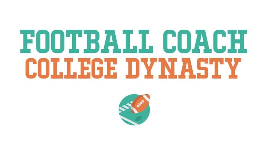 Football Coach: College Dynasty banner