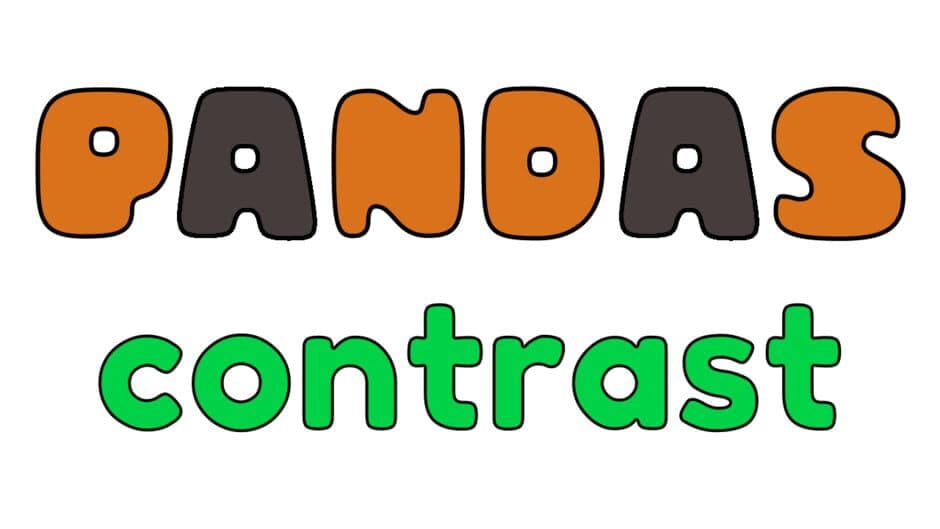 Pandas Contrast banner