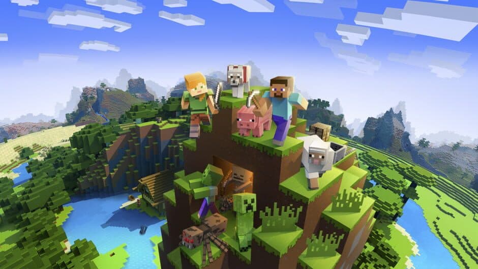 Minecraft banner