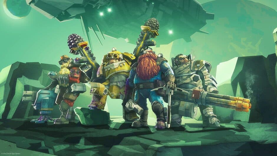 Deep Rock Galactic banner