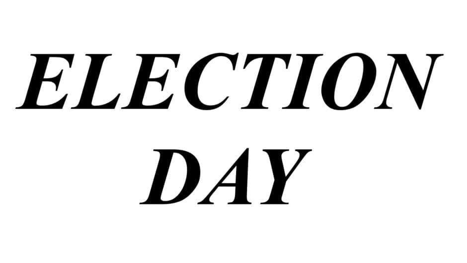Election Day banner