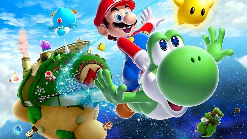 Super Mario Galaxy 2 banner