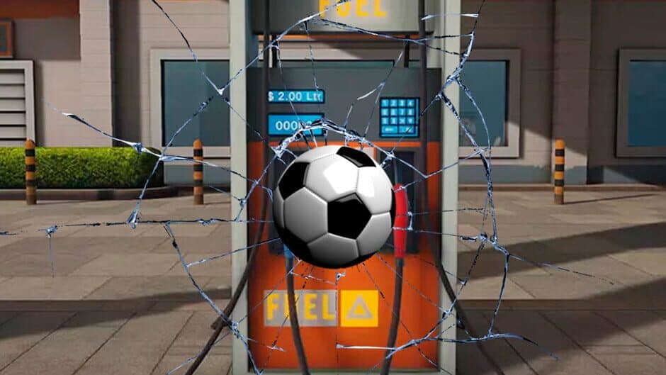 Room Football: Petrol Station banner