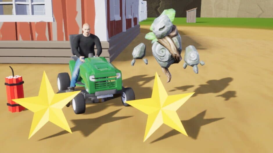 Lawnmower Game: Mission X banner