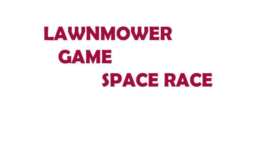 Lawnmower Game: Space Race banner