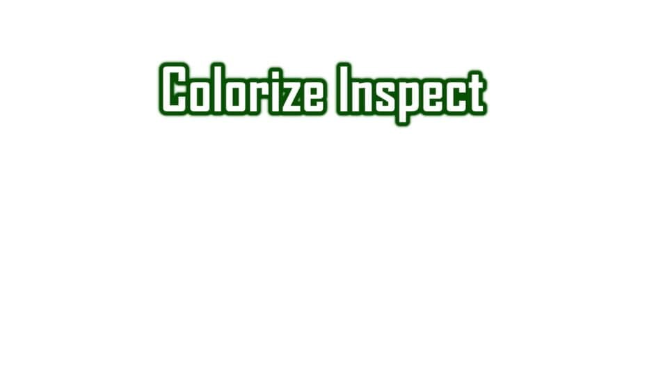 Colorize Inspect banner