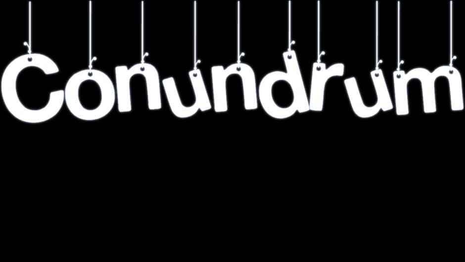 Conundrum banner