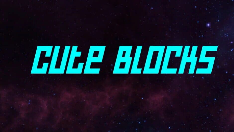Cute Blocks banner