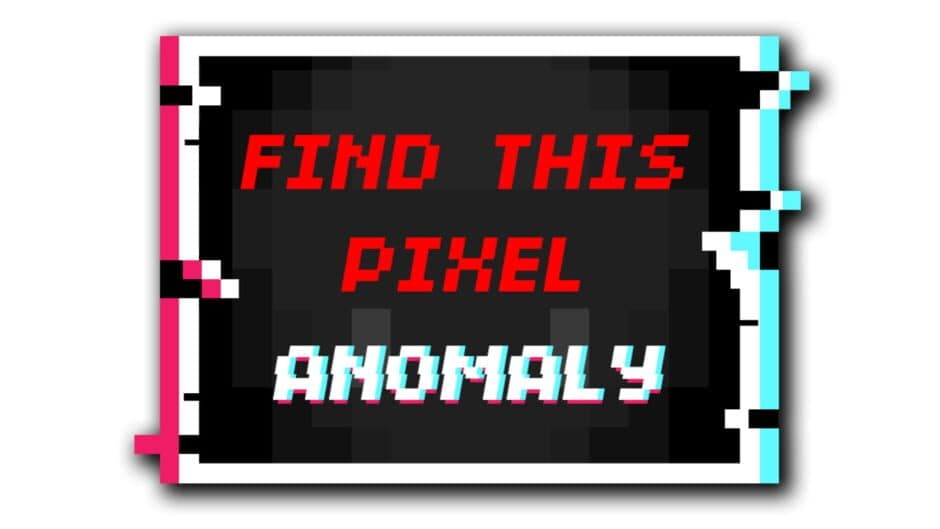 Find This Pixel Anomaly banner