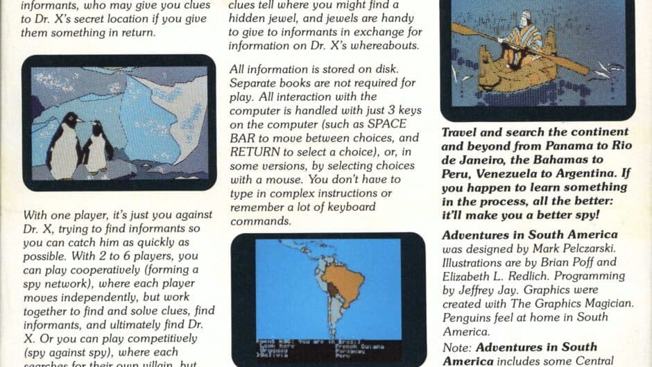 The Spy's Adventures in South America banner