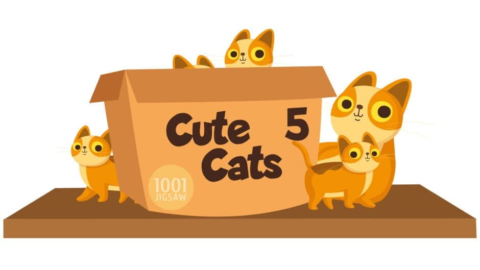 1001 Jigsaw: Cute Cats 5 banner