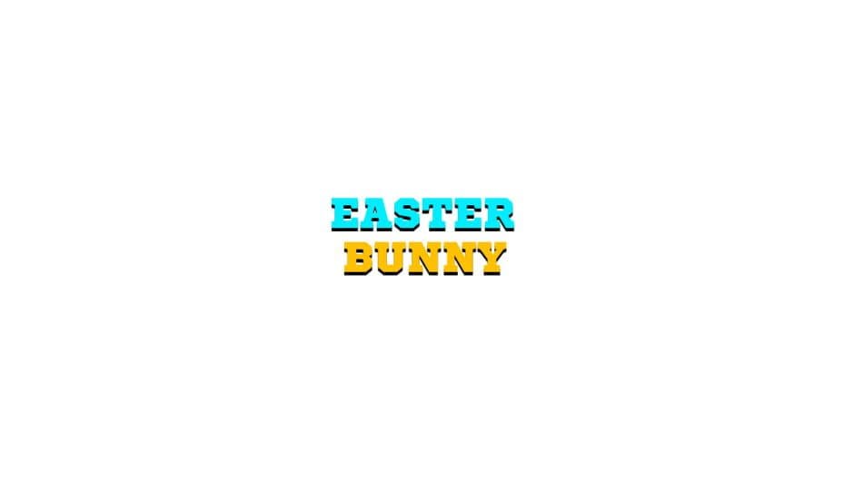 Easter Bunny banner