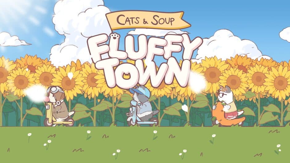Cats & Soup: Fluffy Town banner