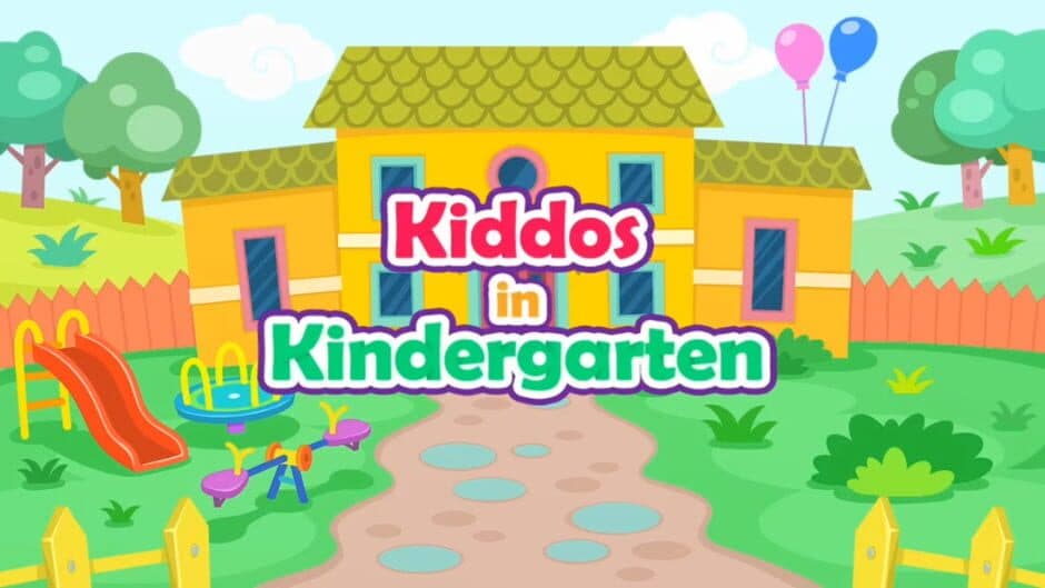Kiddos in Kindergarten banner