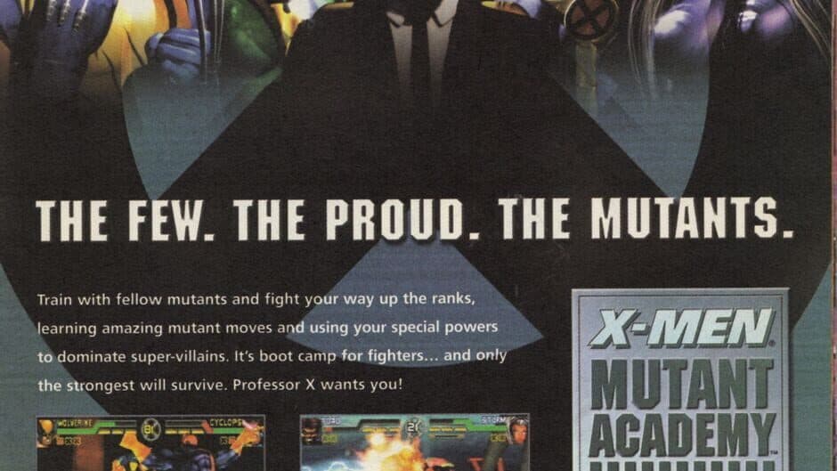 X-Men: Mutant Academy banner