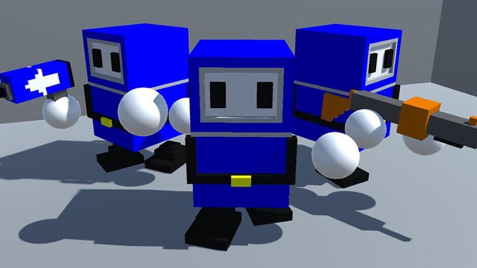 Desktop Cube-Man banner